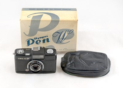 Lot 110 - Olympus Pen-W in Makers' Box.