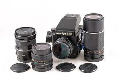 Lot 5 - An Extensive Mamiya 645 Super Outfit.