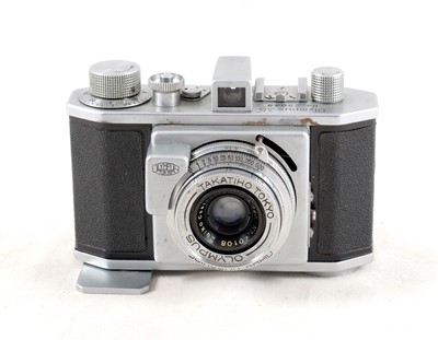 Lot 87 - A Very Rare Olympus 35, Original "Cats Paw"  Version. MIOJ.