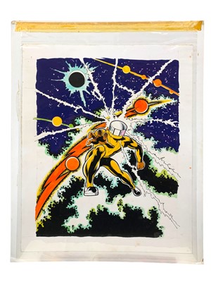 Lot 274 - Houghton (Ken, illustrator) A group of 9 artworks and storyboards for action cartoons
