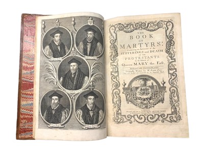 Lot 34 - Fox (John) The Book of Martyrs