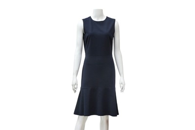 Lot 334 - Stella McCartney Navy Sleeveless Dress - Size 42