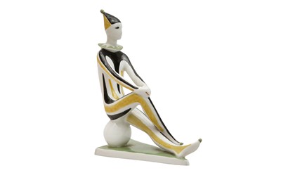 Lot 557 - JÁNOS TÖRÖK (HUNGARIAN 1932-1996) FOR ZSOLNAY