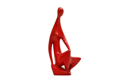 Lot 553 - JÁNOS TÖRÖK (HUNGARIAN 1932-1996) FOR ZSOLNAY