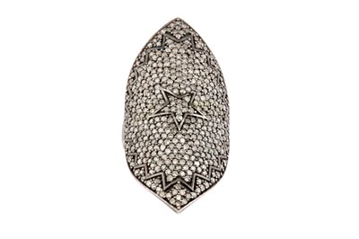 Lot 72 - From the Private Collection of the late Jackie Collins | A diamond dress ring