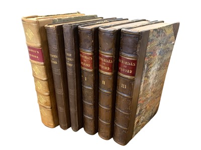 Lot 59 - Ingram (James, Rev.) Memorials of Oxford