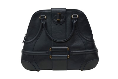 Lot 339 - Alexander McQueen Navy Medium Novack Bag