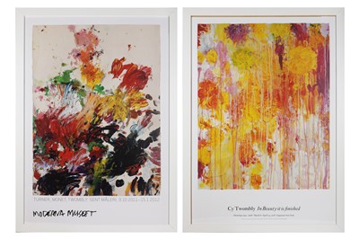 Lot 704 - CY TWOMBLY (AMERICAN 1928-2011)