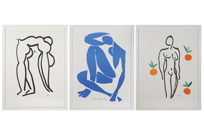 Lot 533 - AFTER HENRI MATISSE (FRENCH 1869-1954)