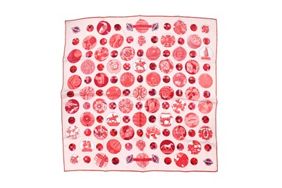 Lot 230 - Hermes 'Pois de Soie' Silk Print Scarf 70