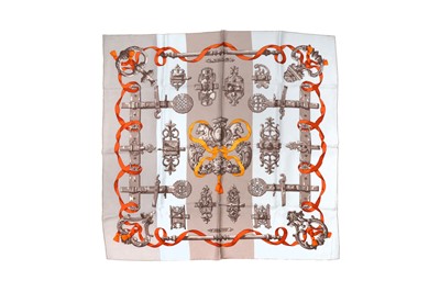 Lot 358 - Hermes 'Ferronnerie' Silk Print Scarf 70