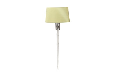 Lot 482 - A PORTA ROMANA ICICLE WALL LIGHT