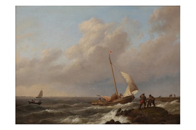 Lot 212 - HERMANUS KOEKKOEK SENIOR (DUTCH 1815-1882)