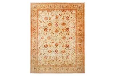 Lot 297 - A LARGE ZIEGLER DESIGN CARPET