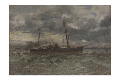 Lot 329 - POMPEO MARIANI (ITALIAN 1857-1927)