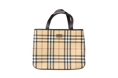 Lot 31 - Burberry Beige Nova Check Tote and Purse