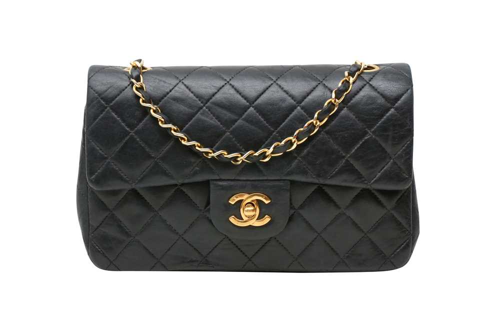 669 - Chanel Black Small Classic Double Flap Bag