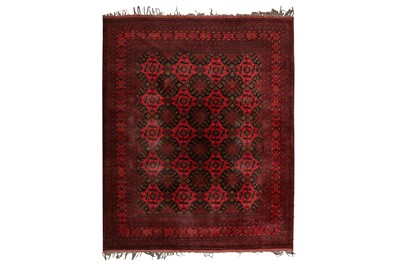 Lot 300 - AN AFGHAN CARPET