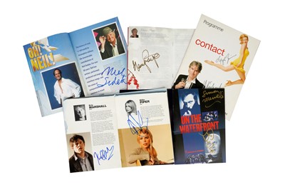 Lot 349 - Autograph Collection.- Signed Theatre Programmes