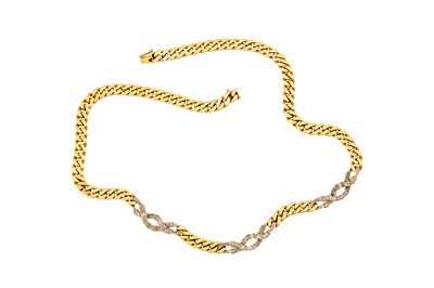 Lot 143 - A diamond-set necklace