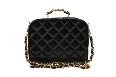 Lot 672 - Chanel Black Timeless Lunch Box Bag