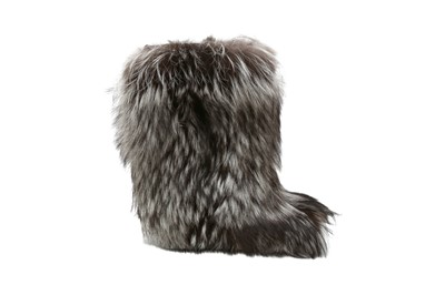 Lot 366 - Dolce & Gabbana Fur Apres Ski Boot - Size 38