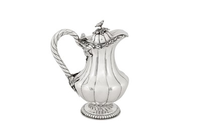 Lot 99 - A mid-19th century Indian Colonial silver small ewer, Calcutta circa 1850 by Hamilton and Co