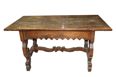 Lot 203 - A 17TH-CENTURY ITALIAN BAROQUE REFECTORY TABLE