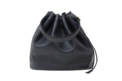 Lot 345 - Hermes Blue Epsom Market Bucket Bag