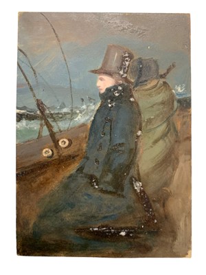 Lot 400 - 'Dinner hour on board the Vanguard from Glasgow to Dublin Octr. 1844'