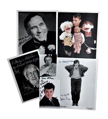 Lot 382 - Photograph Collection.- Entertainers and Comedians
