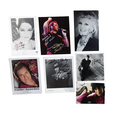 Lot 385 - Photograph Collection.- Singers