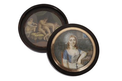 Lot 207 - A FRENCH SCHOOL SNUFFBOX, CIRCA 1820