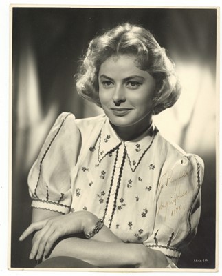 Lot 394 - Bergman (Ingrid)