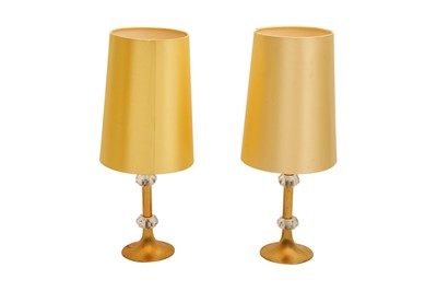 Lot 385 - A PAIR OF KAISER LEUCHTEN TABLE LAMPS