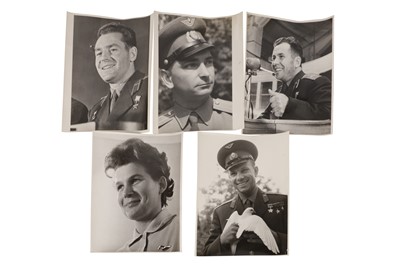 Lot 39 - Russian Cosmonauts original photographs & negatives etc.