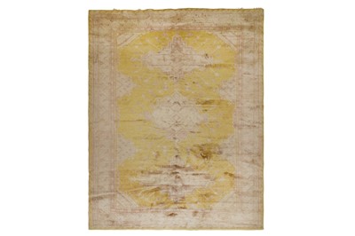 Lot 295 - A KHOTAN CARPET, EAST TURKESTAN