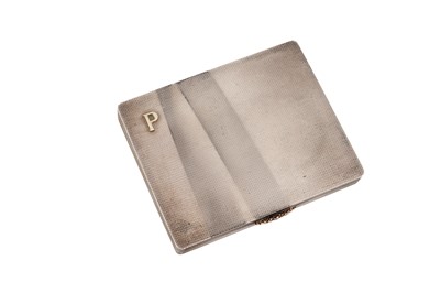 Lot 1166 - AN ELIZABETH II STERLING SILVER CIGARETTE CASE, BIRMINGHAM 1963 BY ASPREY