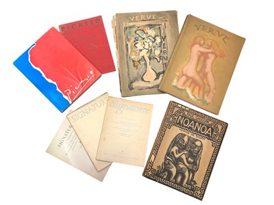 Lot 368 - Verve & other art magazines.