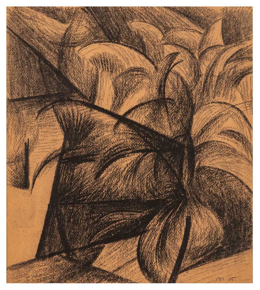 24 - Oleksandr Bogomazov (Ukrainian, 1880-1930)