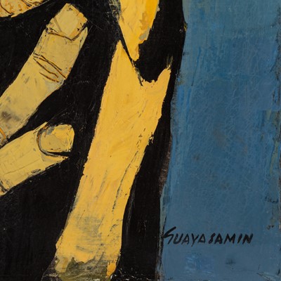 Lot 35 - Oswaldo Guayasamín (Ecuadorian, 1919-1999)