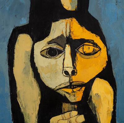 Lot 35 - Oswaldo Guayasamín (Ecuadorian, 1919-1999)
