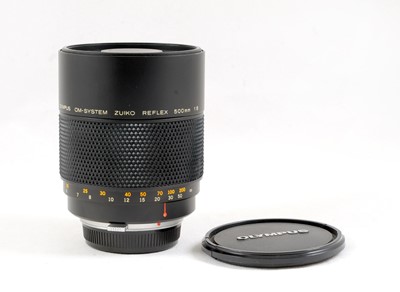 Lot 281 - An Uncommon Olympus OM 500mm Reflex Mirror Lens.