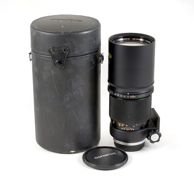 Lot 277 - An Olympus OM Auto-T 300mm f4.5 Telephoto Lens.