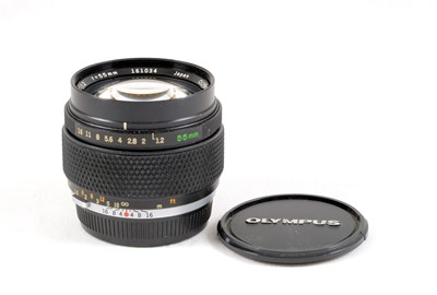 Lot 239 - A Fast Olympus OM Auto-S 55mm f1.2 lens.