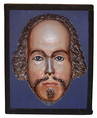 Lot 63 - A Shakespere "Moving Gaze" or "Hollow Head" Optical Illusion.