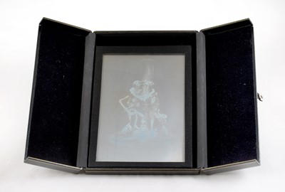 Lot 129 - Believed to be the World's First Lenticular Daguerreotype.