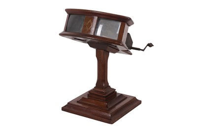Lot 4 - A Fine Mahogany Kinora Viewer