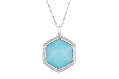 Lot 176 - Stephen Webster | A reversible 'Deco Haze' pendant necklace, 2014