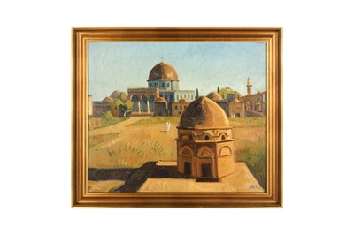 Lot 341 - A VIEW OF THE DOME OF THE ROCK FROM WITHIN THE AL-AQSA MOSQUE COMPOUND